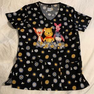 Disney Pooh Scrub Top